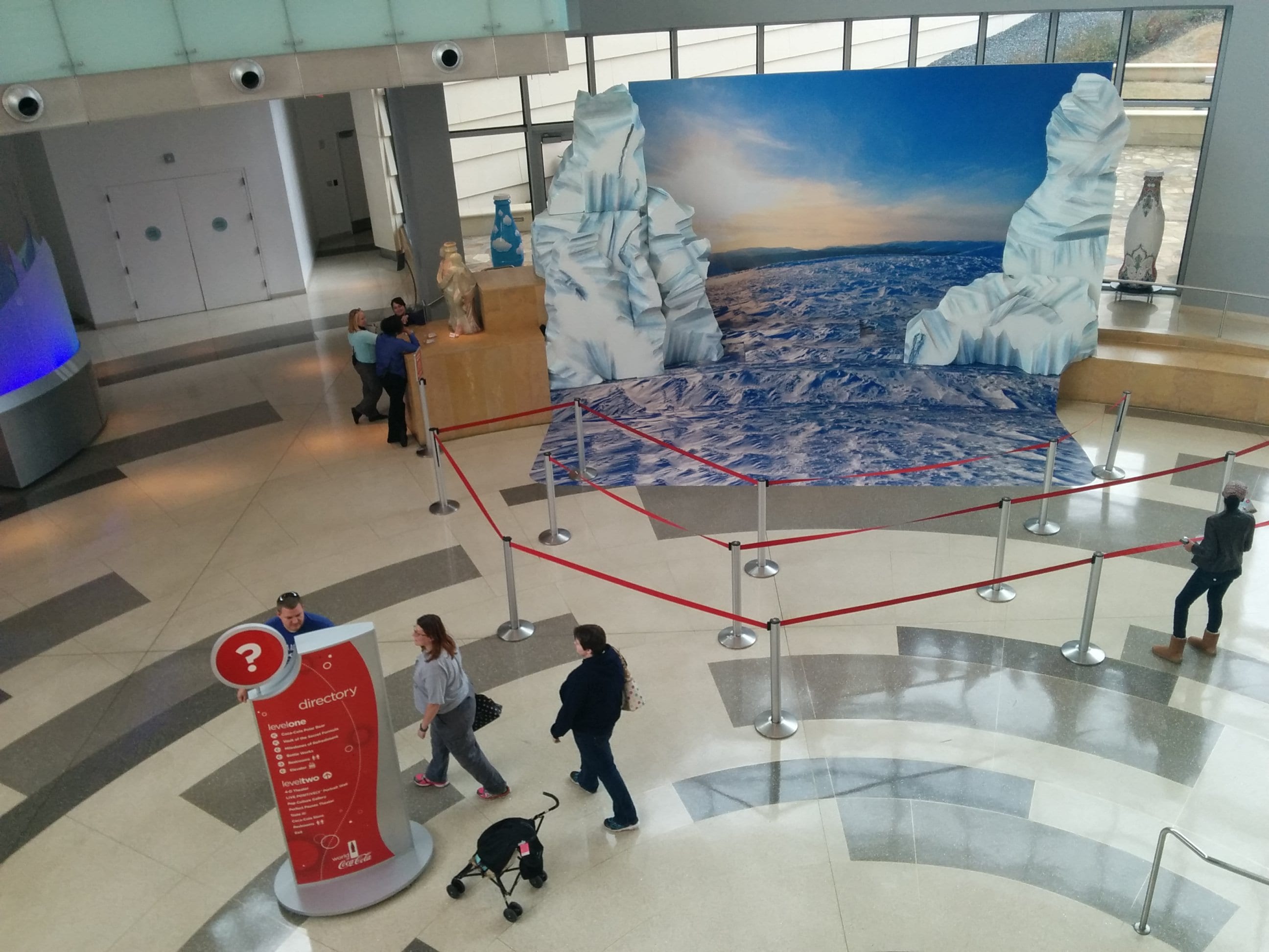 An entrance to the Museum