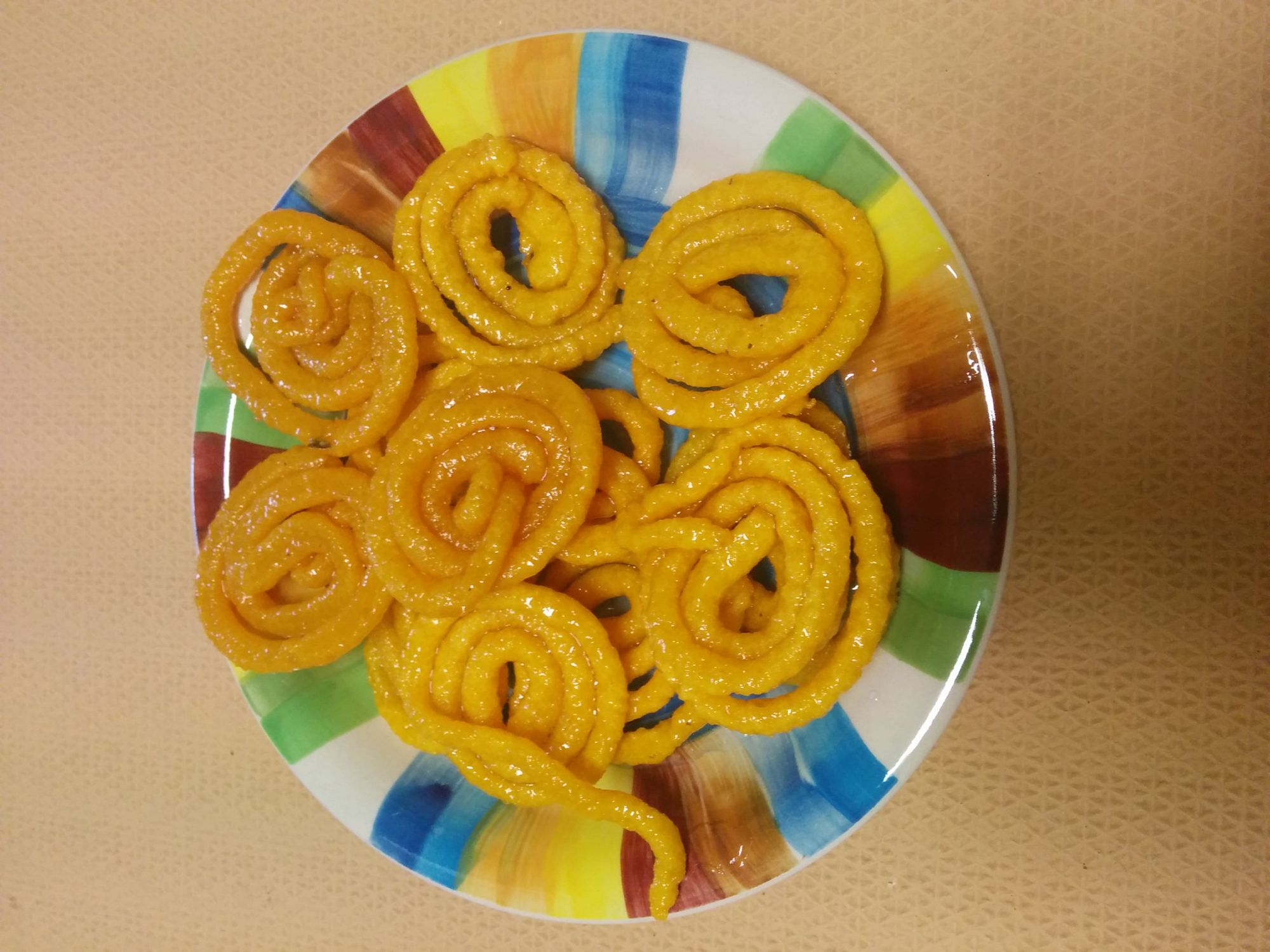 Home made Jalebies - Indian Dessert
