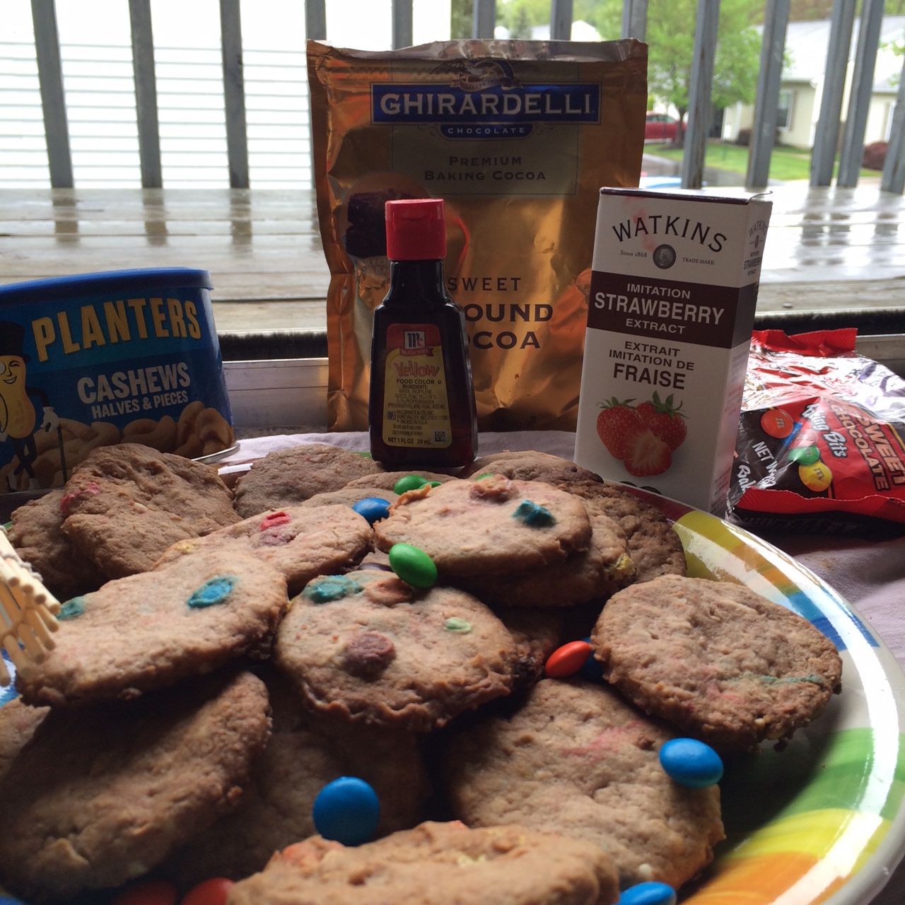 Chocolate Cookies (With Strawberry flavor and Coconut)