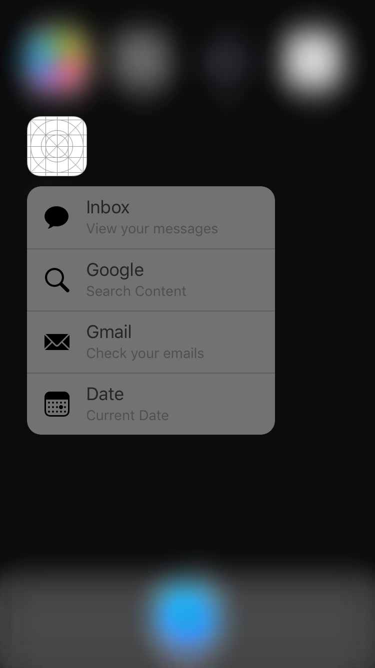 iPhone 3D Touch Demo
