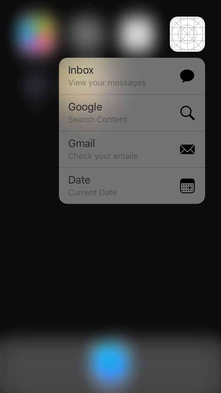 iOS 3D Touch - Quick Actions (Part 1)