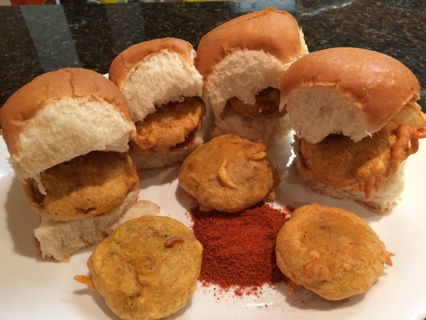 A Mumbai Street Food - Vada Pav